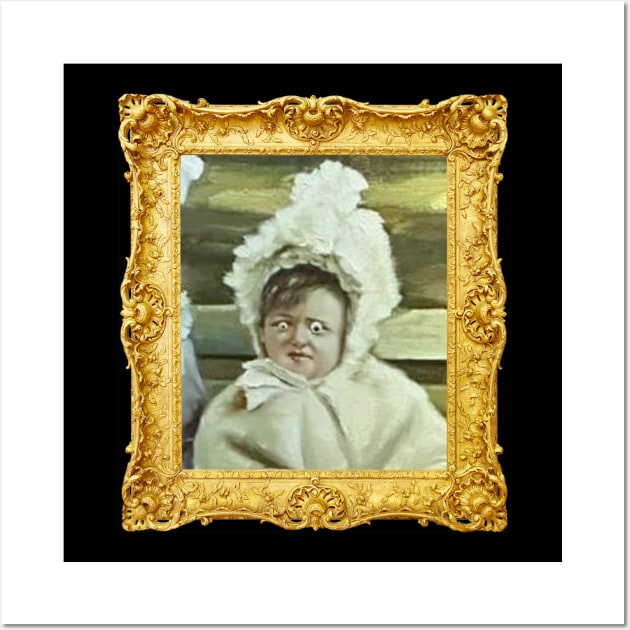 Romanov's googly eyed child T-Shirt surprise version 3 Wall Art by Cranial Vacancy